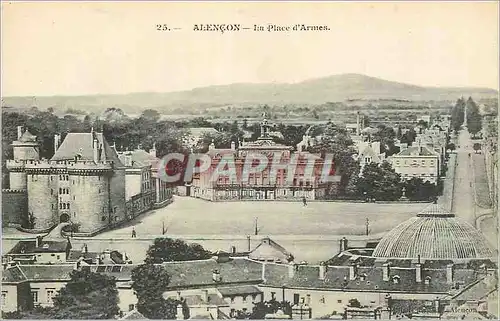 Cartes postales Alencon La Place d Armes