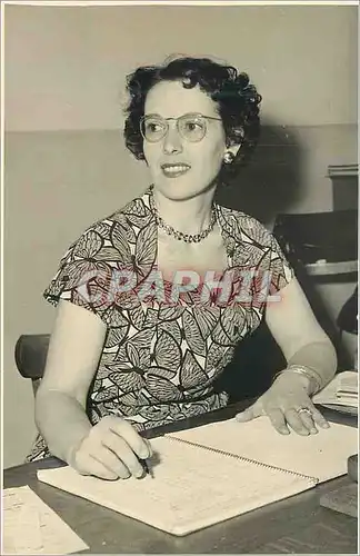 Photo Femme 1956