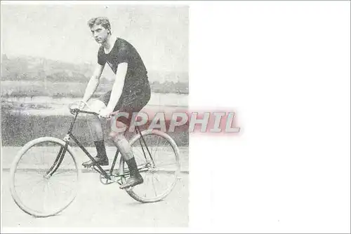 Cartes postales AA Zimmerman le plus grand sprinter de l histoire Velo Cycle