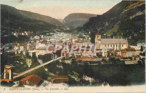 Cartes postales Saint Claude Vue generale