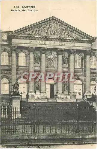 Cartes postales Amiens Palais de Justice