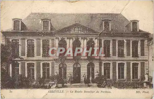 Cartes postales Abbeville Le Musee Boucher de Perthes