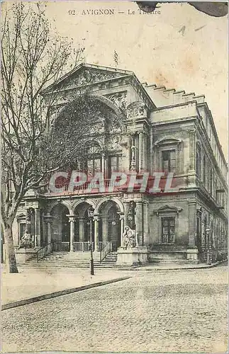 Cartes postales Avignon Le Theatre