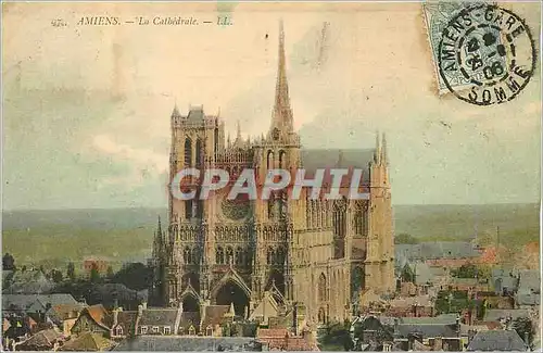 Cartes postales Amiens La Cathedrale