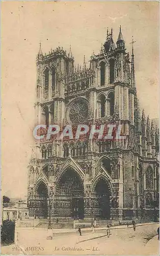 Cartes postales Amiens La Cathedrale