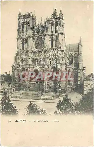 Cartes postales Amiens La Cathedrale