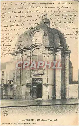 Cartes postales Alencon Bibliotheque Municipale