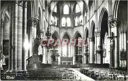 Cartes postales moderne Lagny (S et M) interieur de l'eglise