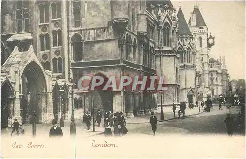 Cartes postales London Law Couris