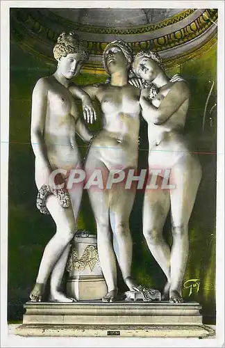 Cartes postales Versailles Les Trois Graces de J Pradier