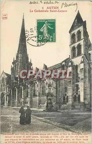 Cartes postales Autun La Cathedrale Saint Lazare