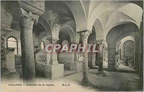 Cartes postales Jouarre Interieur de la Crypte