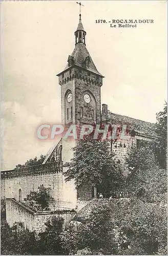 Cartes postales Rocamadour le Beffroi