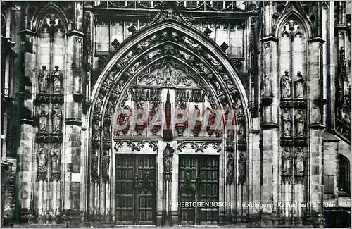 Cartes postales moderne Hertogenbosch hoofdingang kathedral st jan