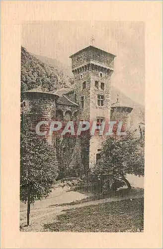 Cartes postales Les gorges du tarn chateau de la caze