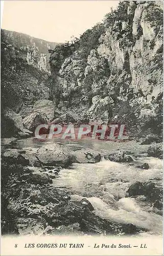 Cartes postales 8 les gorges du tarn le pas du souci