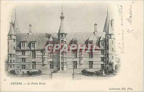 Cartes postales Nevers Le Palais Ducal (carte 1900)