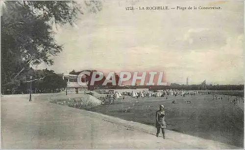 Cartes postales la Rochelle Plage de la Concurrence