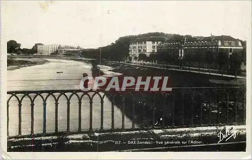 Cartes postales moderne Dax (Landes) Vue Generale sur l'Adour