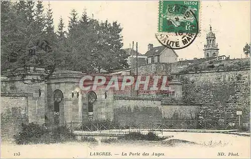 Cartes postales Langres la Porte des Auges