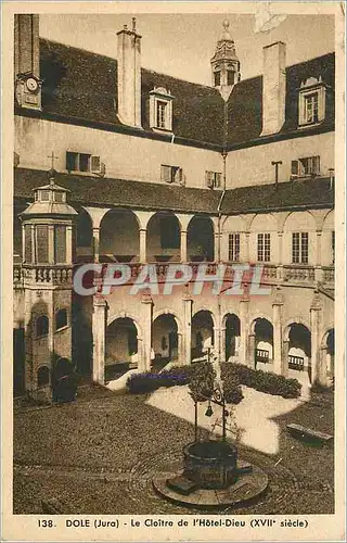 Cartes postales Dole (Jura) le Cloitre de l'Hotel Dieu (XVIIe siecle)