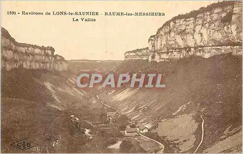 Cartes postales Environs de Lons le Saunier Baume les Messieurs La Vallee