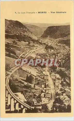 Cartes postales Le Jura Francais Morez Vue Generale