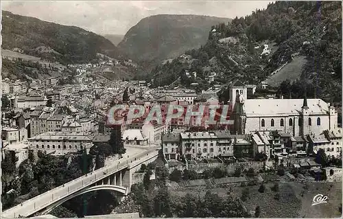 Cartes postales moderne St Claude La Cathedrale et la Ville