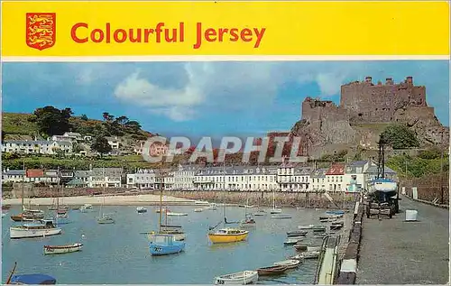 Cartes postales moderne Mont Orgueil Castle Gorey Jersey CI