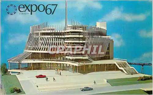 Cartes postales Pavillon de la France Canada Expo 67