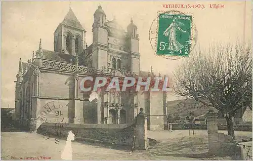 Cartes postales Vetheuil(s et o) l eglise