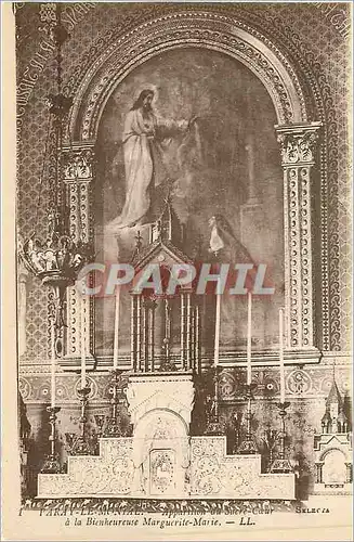 Cartes postales paray le monial apparition du sacre coeur a la bienheureuse marguerite marie