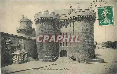 Cartes postales Alencon Le Chateau des Ducs d'Alencon