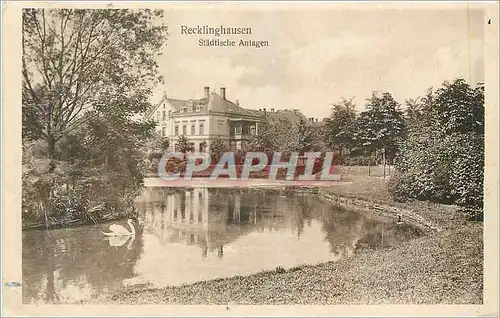 Cartes postales Recklinghausen Stadtische Antagen