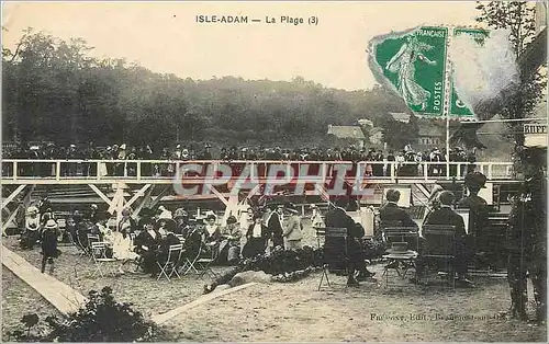 Cartes postales Isle Adam La Plage (3)