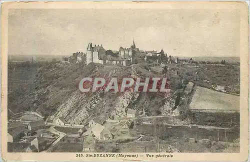 Cartes postales Ste Suzanne (Mayenne) Vue Generale