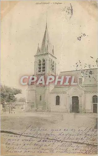 Cartes postales Chatenay l'Eglise