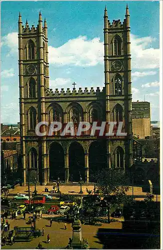 Cartes postales moderne Eglise Notre Dame Montreal Canada