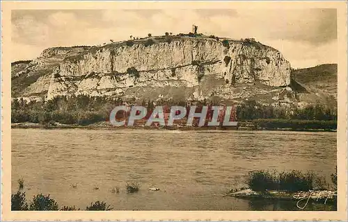 Cartes postales Environs de Valence La Tour Penchee de Soyons et le Rhone