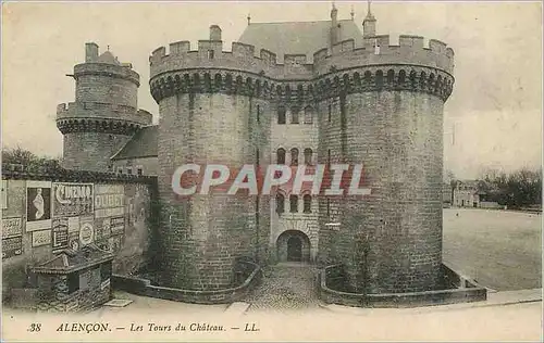 Cartes postales Alencon Les Tours du Chateau