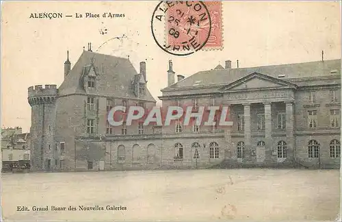 Cartes postales Alencon La Place d'Armes