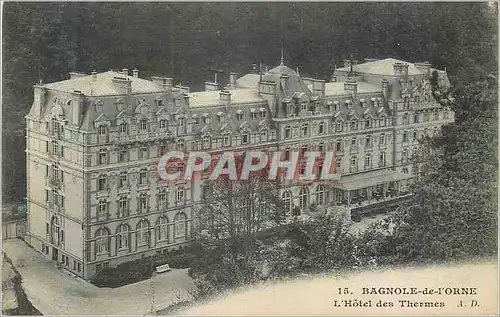 Cartes postales Bagnoles de l'Orne L'Hotel des Thermes