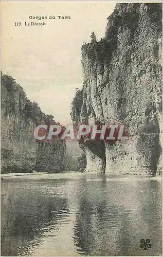 Cartes postales Gorges du Tarn le Detroit