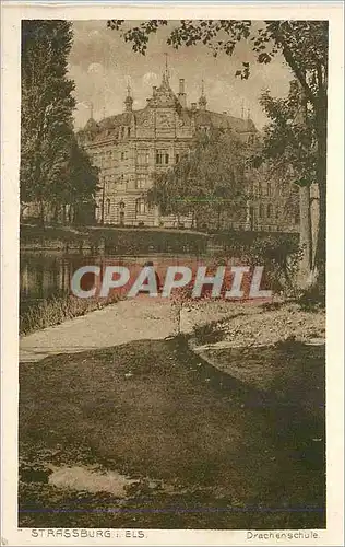 Cartes postales Strassburg Drachenschule