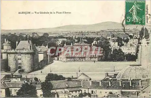 Cartes postales Alencon Vue Generale de la Place d'Armes