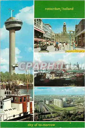 Cartes postales moderne Euromast Rotterdam Holland 119 m 392 ft Wheel House 32m 102 ft