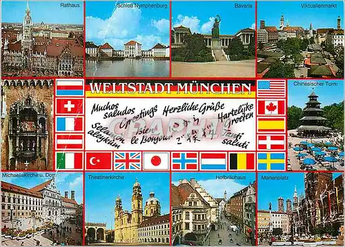 Cartes postales moderne Munchen Deutschland ist Schon Wir Zeigen es