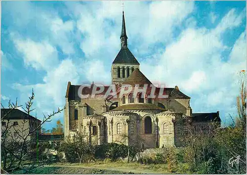 Cartes postales moderne St Benoit sur Loire Chevet roman de la Basilique