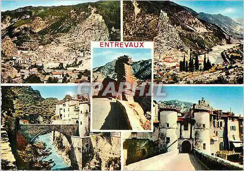 Cartes postales moderne Entrevaux BA