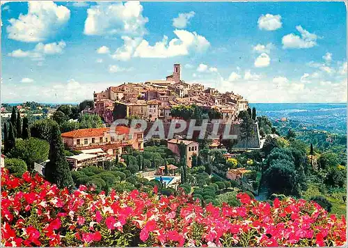 Cartes postales moderne Saint Paul Cote d Azur French Riviera Vue generale du vieux village